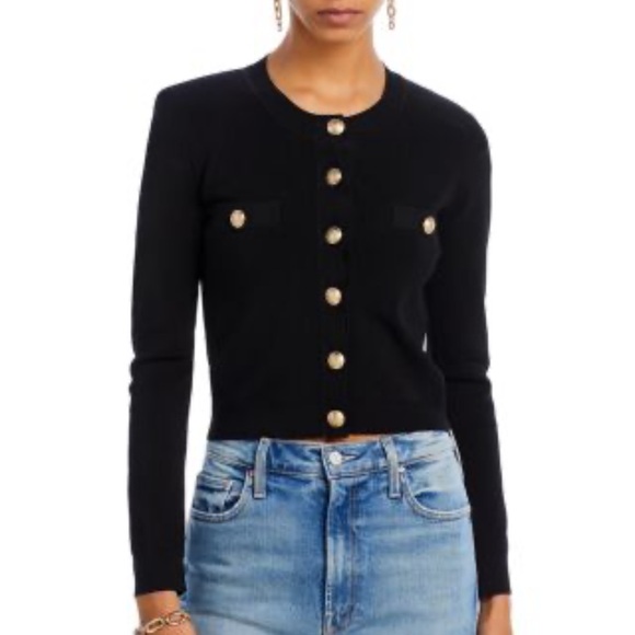 L'AGENCE Sweaters - L'Agence Toulouse Black Cardigan NWOT